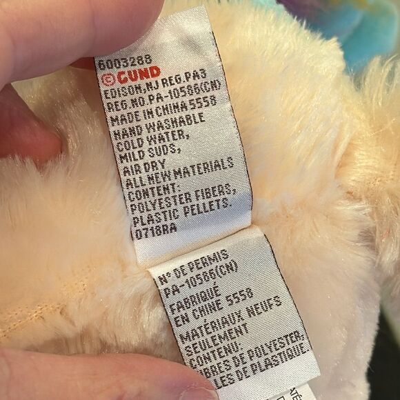 Gund Boo the Worlds Cutest Dog Pomeranian Bear Sweater Plush Rainbow Unicorn - Picture 10 of 10